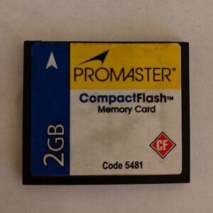 Promaster 2 GB Compact Flash Memory Card